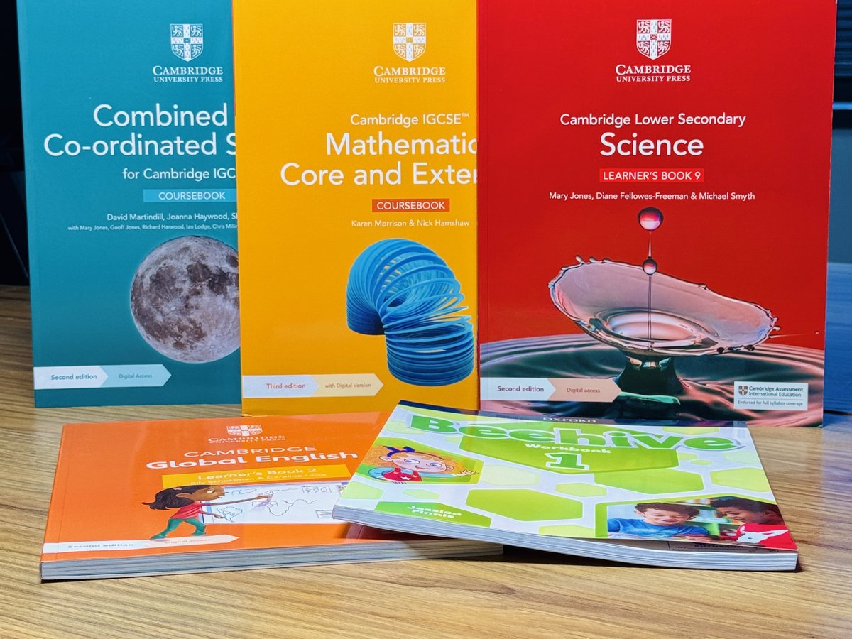 Cambridge coursebooks used at Ellipse